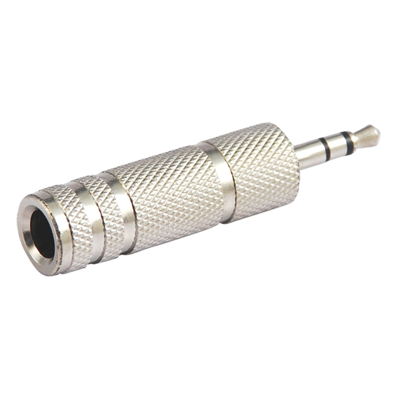 Jack/Plug Adaptadores : Adaptador 6.3mm plug st / 3.5mm jack st