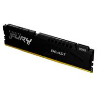MEMORIA KINGSTON UDIMM DDR5 16GB 4800MHZ FURY BEAST CL38 288PIN 1.1V C/DISIPADOR DE CALOR P/PC/GAMER/ALTO RENDIMIENTO