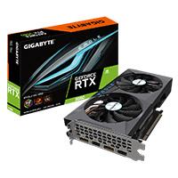 TARJETA DE VIDEO GIGABYTE NVIDIA RTX3060/PCIE X16 4.0/12GB/GDDR6/192BIT/2XDP/2XHDMI 2.1/ESTANDAR/RGB/GAMA ALTA/GAMER