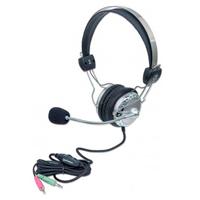 AUDIFONOS DIADEMA MANHATTAN ERGONOMICA MICROFONO CONTROL DE VOLUMEN 3.5MM