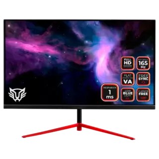 MONITOR LED GAMER BALAM RUSH ULTRA ODYSSEY MTX24G/23.8 PLANO 16:9/144HZ/FULL HD 1920X1080/NEGRO/BR-932417