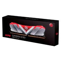 MEMORIA ADATA UDIMM DDR4 8GB PC4-25600 3200MHZ CL16 1.2V XPG GAMMIX D30 ROJO CON DISIPADOR PC/GAMER/ALTO RENDIMIENTO