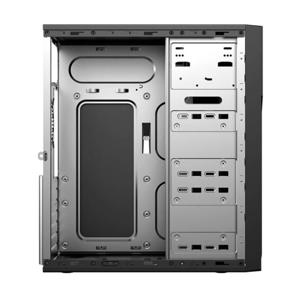 GABINETE ACTECK (AC-922722) ARSEN GM440,MICRO ATX,FUENTE 500W,1*USB 2.0,1*USB 3.0,NEGRO - Image 3