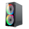 GABINETE BALAM RUSH (BR-929608) KRAKEN GM980,MICRO ATX,SIN FUENTE,1*USB 3.0,CRISTAL TEMPLADO,NEGRO - Image 2