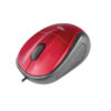 MOUSE ALAMBRICO EASY LINE (EL-993315) 1200 DPI, USB, ROJO - Image 3