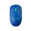 MOUSE INALAMBRICO EASY LINE (EL-995128) VIVA, 1000DPI, AZUL/BLANCO - Image 2