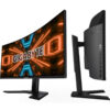 MONITOR LED GIGABYTE 34"(G34WQC A) 3440X1440 QWHD ,144HZ,CURVE/VA, HDMI 2.0*2 - Image 2