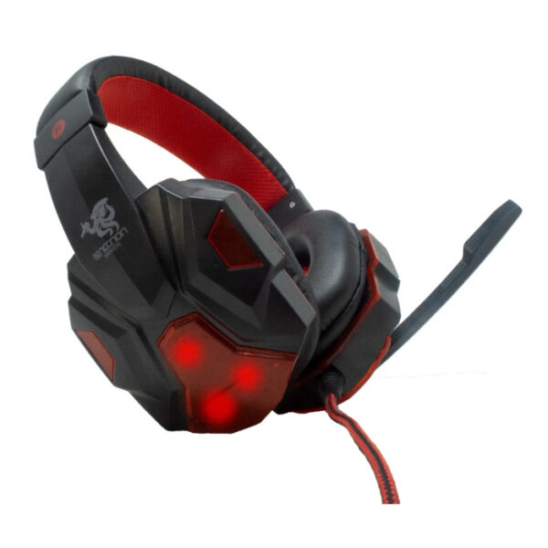 KIT GAMING 4 EN 1 NECNON (NGC-KRAKEN-RJ) TECLADO COMPLETO,DIADEMA,MOUSEPAD,MOUSE 3200DPI,ROJO - Image 2