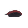 MOUSE NACEB (NA-0115R) ALAMBRICO, OPTICO, 6BOTONES, 800/2400 DPI. ROJO. - Image 2