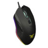MOUSE OPTICO GAMER NACEB (NA-0932) SPARTAN,800/2400 DPI, LED, USB, NEGRO.
