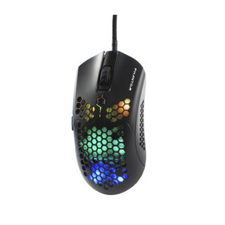 MOUSE GAMING NACEB (NA-0954) PHANTOM, RGB, 6 TECLAS, 10,000DPI. NEGRO.