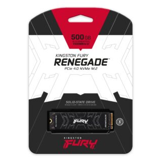 UNIDAD SSD M.2 KINGSTON 500G (SFYRS/500G) NVME, PCI EXPRESS 4.0, FURY RENEGADE 2280