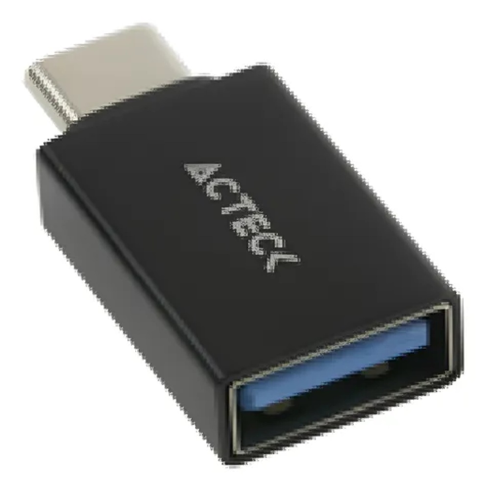 ADAPTADOR ACTECK (AC-934817) USB-C MACHO A USB-A HEMBRA, SHIFT PLUS AU210, NEGRO