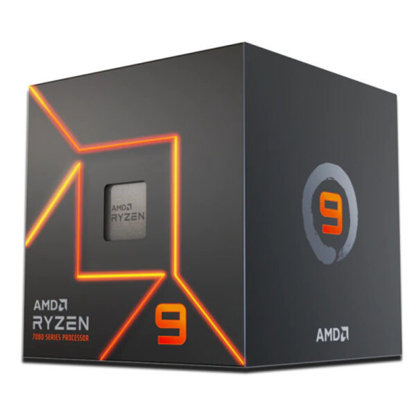 PROCESADOR AMD (100-100000590BOX) RYZEN 9 7900 S-AM5 12 CORE 65W C/GRAF C/FAN