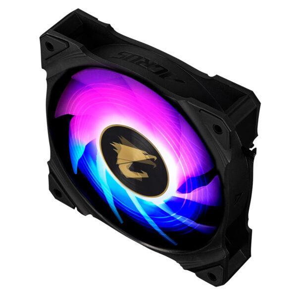 VENTILADOR P/GABINETE GIGABYTE (GP-AR120FAN) 120MM, ARGB FAN - Image 2