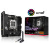 MOTHERBOARD ASUS (ROG STRIX B650E-I GAMING WIFI) SOCKET AM5,2*DDR5,HDMI,WIFI6E,MINI ITX