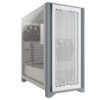 GABINETE CORSAIR (CC-9011201-WW) 4000D AIRFLOW BLANCO CRISTAL TEMPLADO MED-TORRE SIN FUENTE