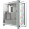 GABINETE CORSAIR (CC-9011205-WW) ICUE 4000X RGB BLANCO PANEL CRISTAL TEMPLADO MED-TORRE SIN FUENTE - Image 2