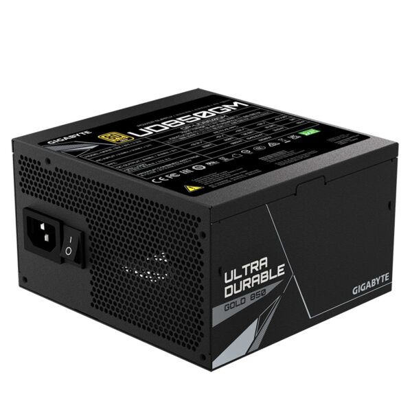 FUENTE DE PODER GIGABYTE (GP-UD850GM) 850W, MODULAR, ULTRA DURABLE, 80 PLUS GOLD