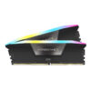 MEMORIA DIMM DDR5 CORSAIR (CMH32GX5M2B5600C36K) 32GB (2X16GB) 5600MHZ VENGEANCE RGB NEGRO