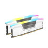 MEMORIA DIMM DDR5 CORSAIR (CMH64GX5M2B5200C40W) 64GB (2X32GB) 5200MHZ VENGEANCE RGB BLANCO - Image 2