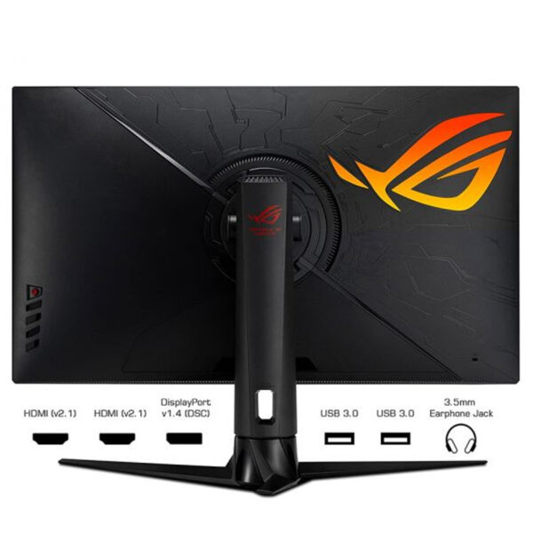 MONITOR LED ASUS 32" (PG32UQR) ROG SWIFT,3840X2160,4K,IPS,144HZ,1MS,2*HDMI,DP,G-SYNC,HDR10,NEGRO - Image 2