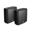 ROUTER ASUS (ZENWIFI XT8 2PK CHARCOAL) TRI-BAND, 6 ANTENAS INTERNAS, 2.4G HZ, 5 GHZ, 2 PZAS