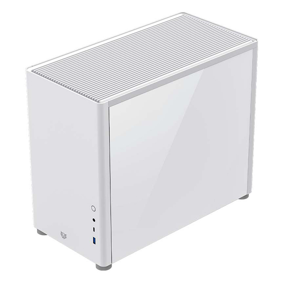 GABINETE BALAM RUSH (BR-935647) ERIS FROST GI985,MICRO ATX,1*USB 3.0,1*USB C,CRISTAL TEMP,BLANCO - Image 2