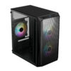 GABINETE ACTECK (AC-935739) DOOM GI630,MICRO ATX,FUENTE 500W,1*USB 3.0,ACRILICO,NEGRO - Image 2