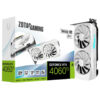 TARJETA DE VIDEO ZOTAC (ZT-D40610Q-10M) RTX4060TI 8GB OC,BLANCO,PCI-E 4.0,HDMI,3*DP 1.4A,2*FAN