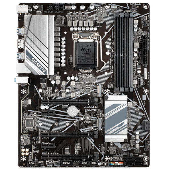 MOTHERBOARD GIGABYTE (Z590 D) SOCKET 1200 11A,4*DDR4,2*M.2,DP,PCIE 4.0,ATX - Image 2