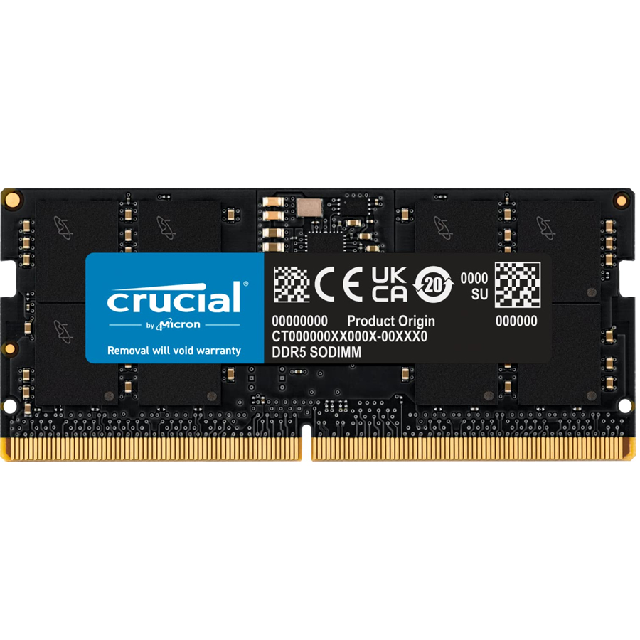 MEMORIA SODIMM DDR5 CRUCIAL (CT16G48C40S5) 16GB 4800MHZ, CL40