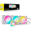 VENTILADOR P/CPU CORSAIR (CW-9060073-WW) HYDRO ICUE H150I ELITE CAPELLIX XT,BLANCO, 360MM, 3*FANS, - Image 2