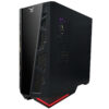 GABINETE NACEB (NA-0610) COLOSUS,FULL ATX,SIN FUENTE,2*USB 3.0,3*FAN,RGB,CRISTAL TEMP,NEGRO - Image 4