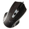 MOUSE NACEB (NA-592NE) ALAMBRICO,OPTICO,RETROILUMINADO,1000 DPI, 4 BOTONES,NEGRO