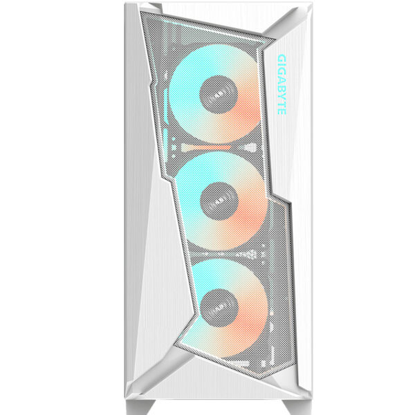 GABINETE GIGABYTE (GB-C301GW) C301 GLASS, VIDRIO TEMPLADO, RGB FUSION, ATX, BLANCO - Image 3