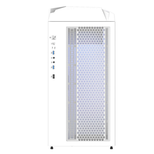 GABINETE GIGABYTE (GB-C301GW) C301 GLASS, VIDRIO TEMPLADO, RGB FUSION, ATX, BLANCO - Image 6