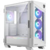 GABINETE MSI (MPG VELOX 100R WHITE) VIDRIO TEMPLADO, VENTILADOR ARGB, ATX