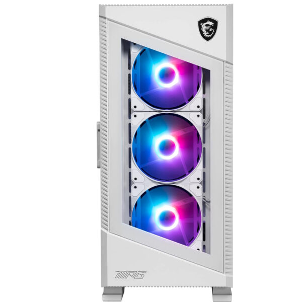 GABINETE MSI (MPG VELOX 100R WHITE) VIDRIO TEMPLADO, VENTILADOR ARGB, ATX - Image 2