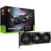 TARJETA DE VIDEO MSI (RTX 4070 GAMING X SLIM 12G)12GB GDDR6X, 2625 MHZ, 1*HDMI, 3*DP
