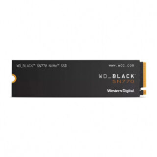 UNIDAD SSD M.2 WD 2TB (WDS200T3X0E) BLACK SN770, PCI EXPRESS 4.0, NVME