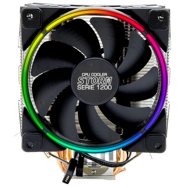 VENTILADOR P/CPU YEYIAN (AC1200) STORM 1200,120MM,RGB,1000-1800 RPM - Image 3