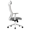 SILLA ERGONOMICA ACTECK (AC-937245) FLOE PRO EC737,INCLINACION 135,PESO 120KG,PISTON CLASE 4,BLANCO - Image 4