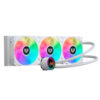 VENTILADOR P/CPU BALAM RUSH (BR-937351) HYDROX PRO HX30,360MM,3 FAN 120MM,ENFRIAMIENTO LIQ,BLANCO