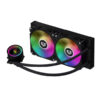 VENTILADOR P/CPU BALAM RUSH (BR-937368) HYDROX PRO HX20,240MM,2 FAN 120MM,ENFRIAMIENTO LIQ,NEGRO - Image 2