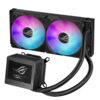 VENTILADOR P/CPU ASUS (ROG RYUJIN III 240 ARGB) 2 FANS 120MM,PANTALLA LCD 3.5",ENFRIAMIENTO LIQUIDO - Image 2