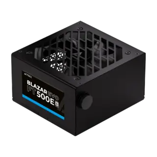 FUENTE DE PODER ACTECK (ES-05001E) FT500E,500W,24 PINES,2 SATA,1 MOLEX,VENT 120MM,NEGRO