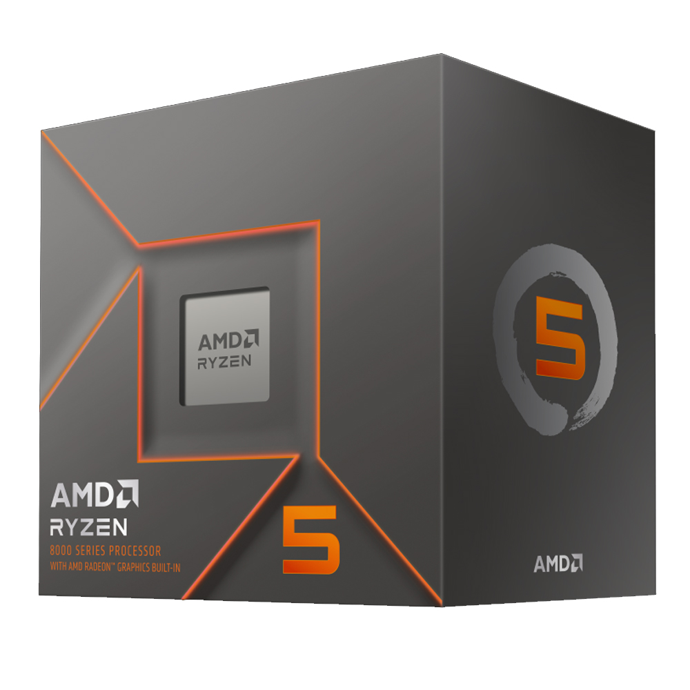 PROCESADOR AMD (100-100000931BOX) RYZEN 5 8500G S-AM5, 6 CORE, 3.5 GHZ, 65W, C/GRAFICOS, C/FAN