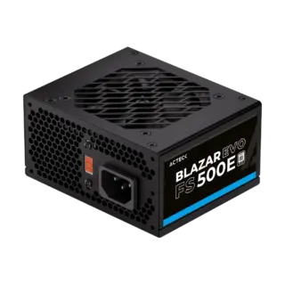 FUENTE DE PODER ACTECK (ES-05002E) FS500E SLIM,500W,SFX,24 PINES,2 SATA,1 MOLEX,VENT 80MM,NEGRO