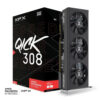 TARJETA DE VIDEO XFX (RX-76PQICKBY) SPEEDSTER QICK 308 RADEON RX7600, 8GB GDDR6, 2250MHZ, 3*DP, HDMI